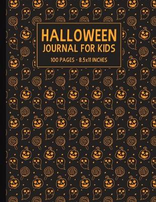 Book cover for Halloween Journal For Kids