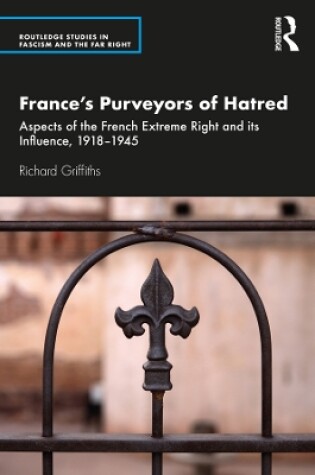 Cover of France’s Purveyors of Hatred