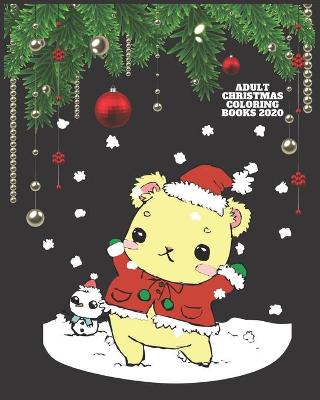 Book cover for Adult Christmas Coloring Books 2020