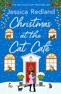 Book cover for Christmas at the Cat Café