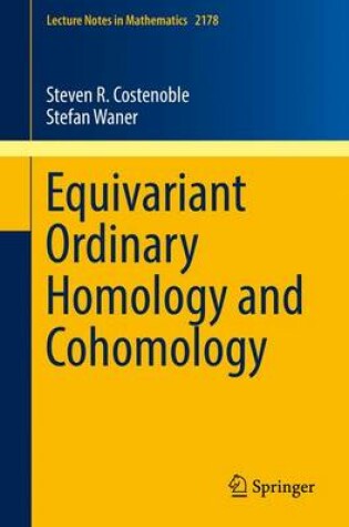 Cover of Equivariant Ordinary Homology and Cohomology