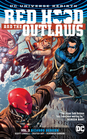 Book cover for Red Hood and the Outlaws Vol. 3 (Rebirth)