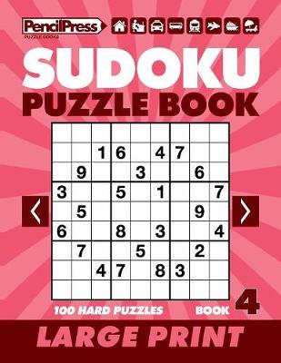 Book cover for Sudoku Puzzle Book 4 (Large Print)
