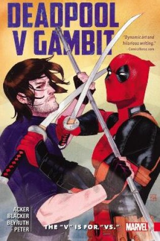 Cover of Deadpool vs. Gambit: The 'V' is for 'VS.'