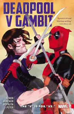 Book cover for Deadpool vs. Gambit: The 'V' is for 'VS.'