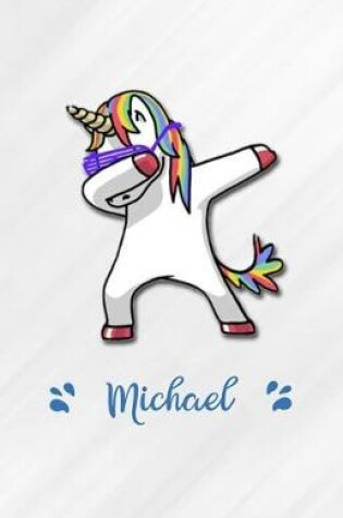 Cover of Michael A5 Lined Notebook 110 Pages