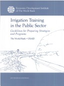 Book cover for Irrigation Training in the Public Sector