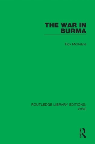 Cover of The War in Burma