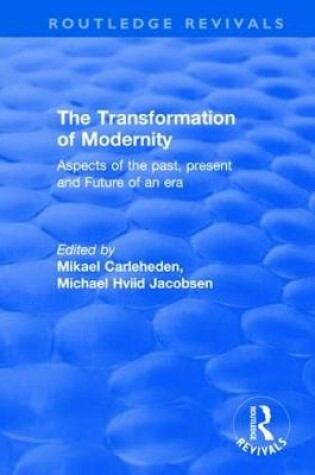 Cover of The Transformation of Modernity