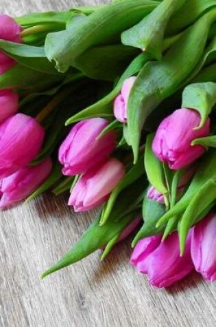 Cover of A Grand Display of Pink Tulips Journal