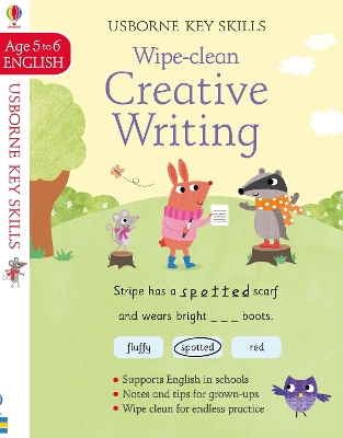 Book cover for Wipe-Clean Creative Writing 5-6