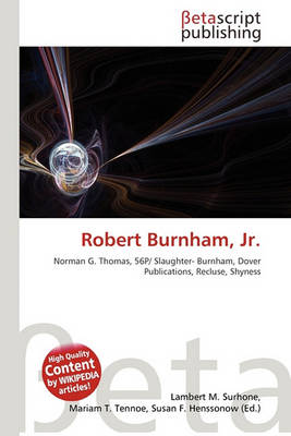 Cover of Robert Burnham, JR.