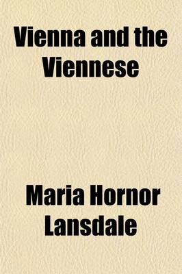 Book cover for Vienna and the Viennese