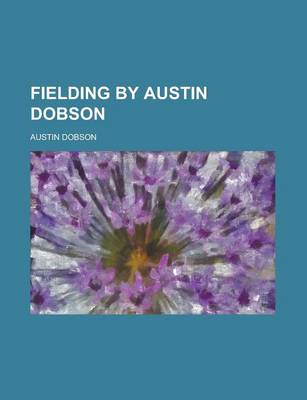 Book cover for Fielding by Austin Dobson