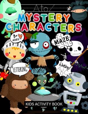 Book cover for A to Z Mystery Characters Kids Activity Book