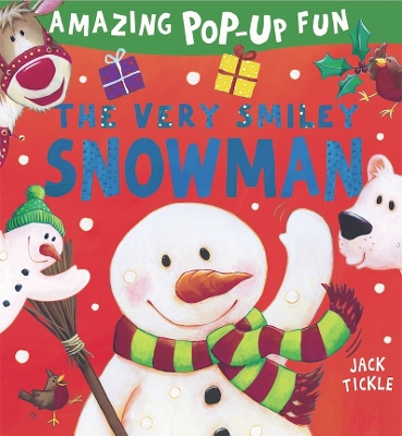 Book cover for The Very Smiley Snowman