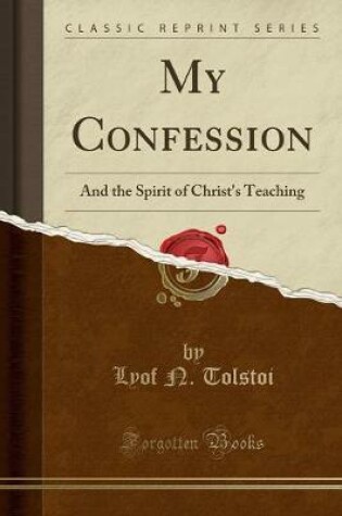 Cover of My Confession