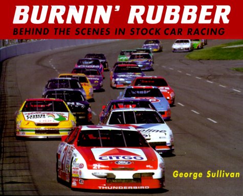 Book cover for Burnin' Rubber/Stock Car Race