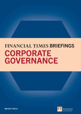 Book cover for Corporate Governance: Financial Times Briefing PDF eBk