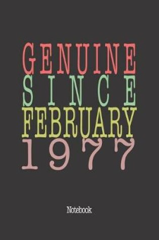 Cover of Genuine Since February 1977