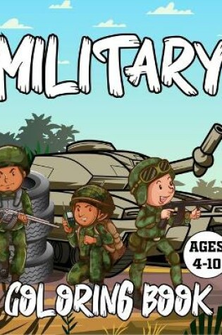 Cover of Military Coloring Book