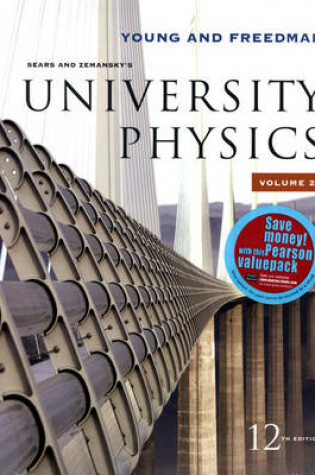 Cover of University Physics Vol 2 ( Chapters 21-37) with Student Access Kit for MasteringPhysics