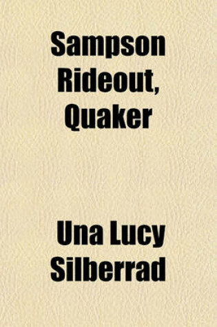 Cover of Sampson Rideout, Quaker