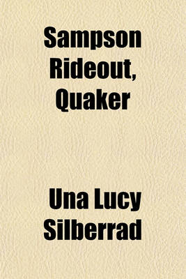 Book cover for Sampson Rideout, Quaker