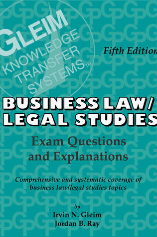 Cover of Business Law/Legal Studies