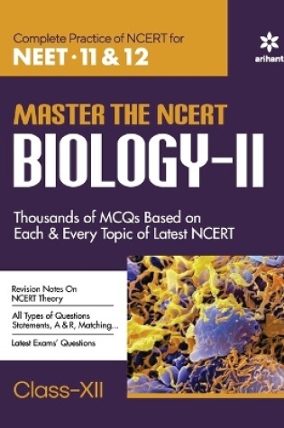 Cover of Master The NCERT for NEET Biology - Vol.2