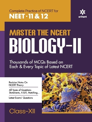 Book cover for Master The NCERT for NEET Biology - Vol.2