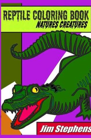 Cover of Reptile Coloring Book