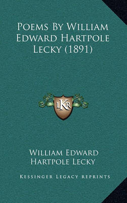 Book cover for Poems by William Edward Hartpole Lecky (1891)