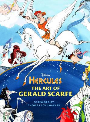 Book cover for Disney's Hercules: The Art of Gerald Scarfe