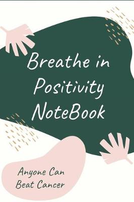 Book cover for Breathe in Positivity Notebook