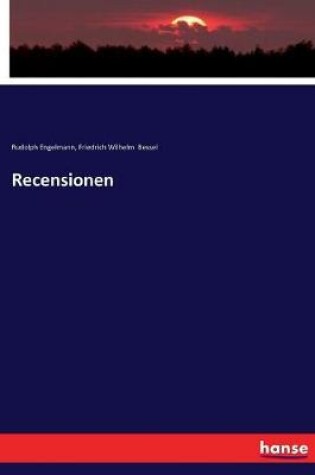 Cover of Recensionen