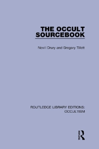 Cover of The Occult Sourcebook