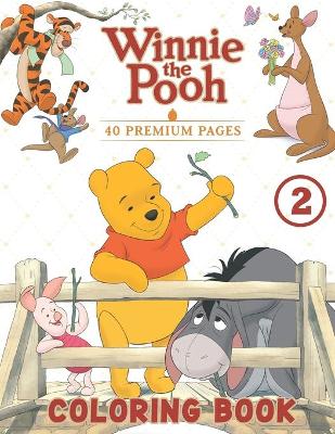 Book cover for Winnie The Pooh Coloring Book Vol2