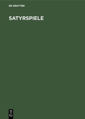 Cover of Satyrspiele