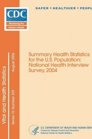 Cover of Vital and Health Statistics Series 10, Number 229