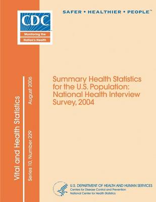 Book cover for Vital and Health Statistics Series 10, Number 229