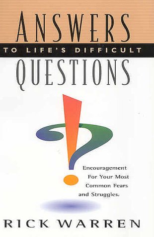 Book cover for Answers to Life's Difficult Questions