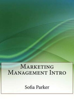 Cover of Marketing Management Intro