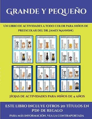 Cover of Hojas de actividades para niños de 4 años (Grande y pequeño)