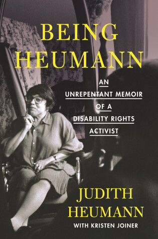 Cover of Being Heumann Large Print Edition