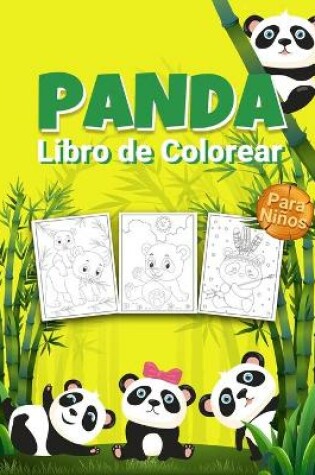 Cover of Panda Libro de Colorear para Niños