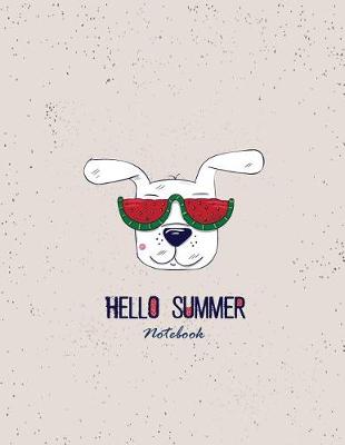 Book cover for Hello summer notebook