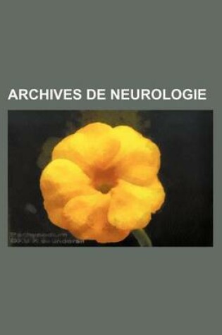 Cover of Archives de Neurologie (5)