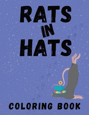 Book cover for Rats in Hats Coloring Book