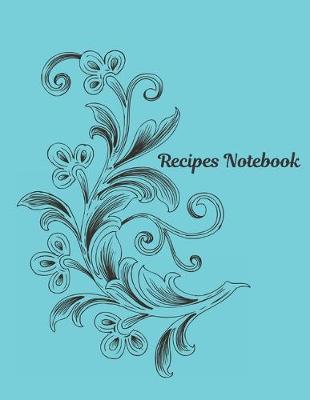 Book cover for Vol 14 Recipes Notebook Journal Present